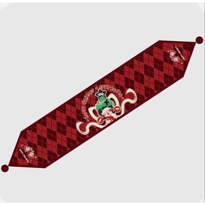 NWT POP MART SKULLPANDA Christmas Fabric decoration New holiday runner banner 20